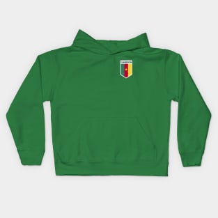 Cameroon Flag Emblem Kids Hoodie